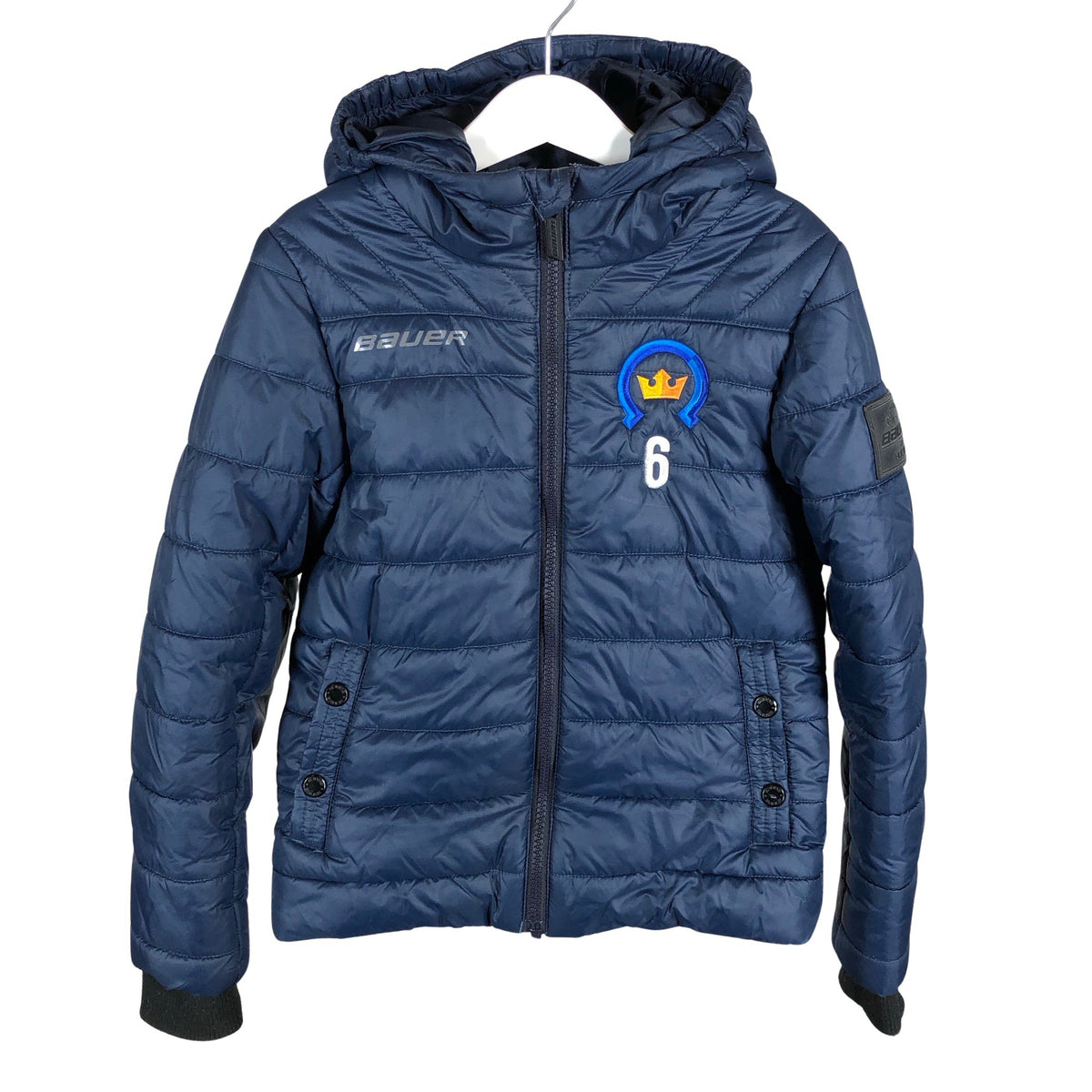 Unisex Bauer - Toppatakki, koko 128 - 134 - Sininen (1)