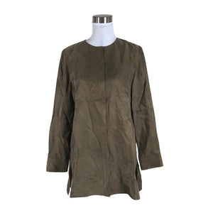 Naisten Massimo Dutti - Sifonkitunika, koko 40 - Vihreä (1)