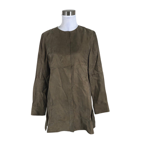 Naisten Massimo Dutti - Sifonkitunika, koko 40 - Vihreä ()