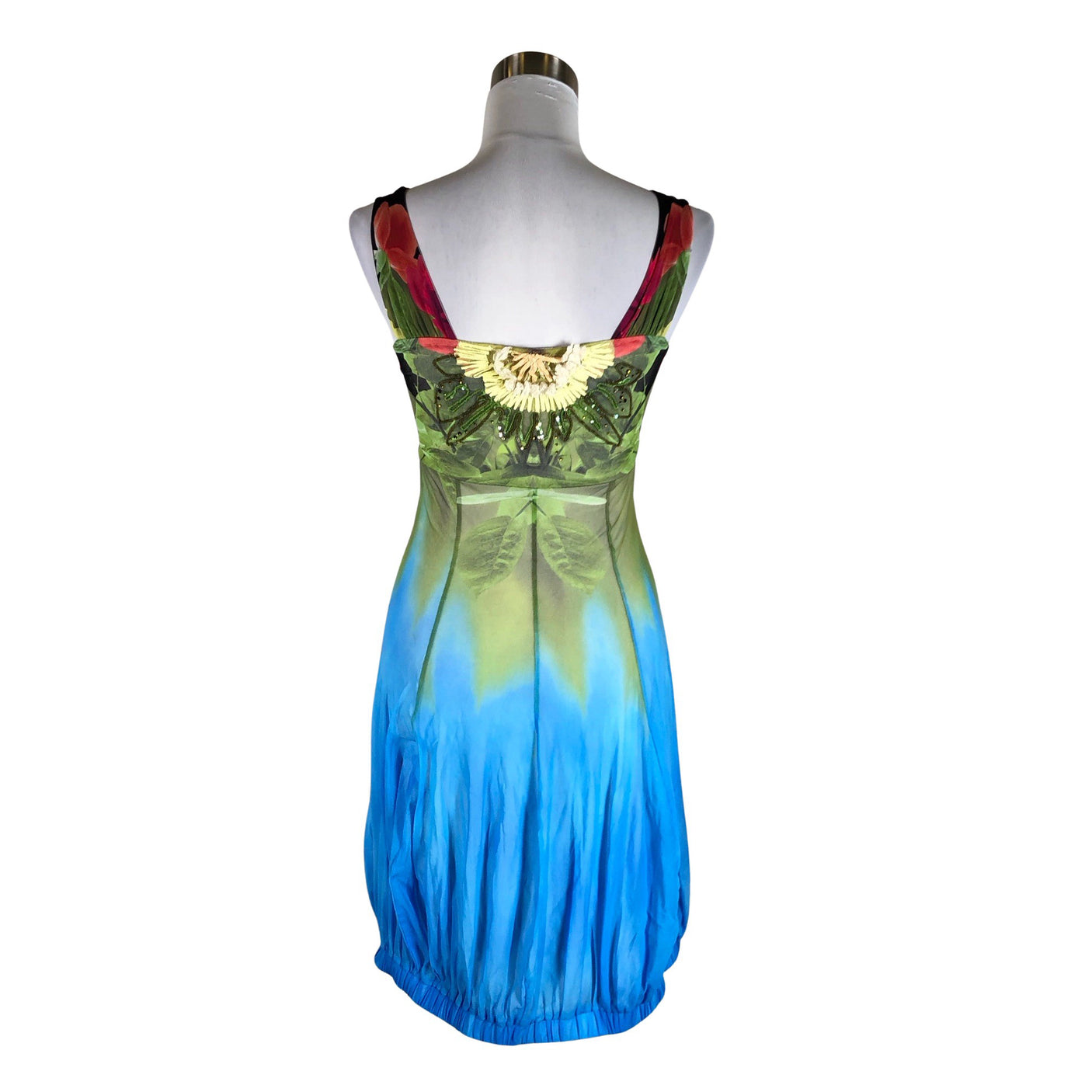 Naisten Didier Parakian - Juhlamekko, koko 34 - Sininen (2)