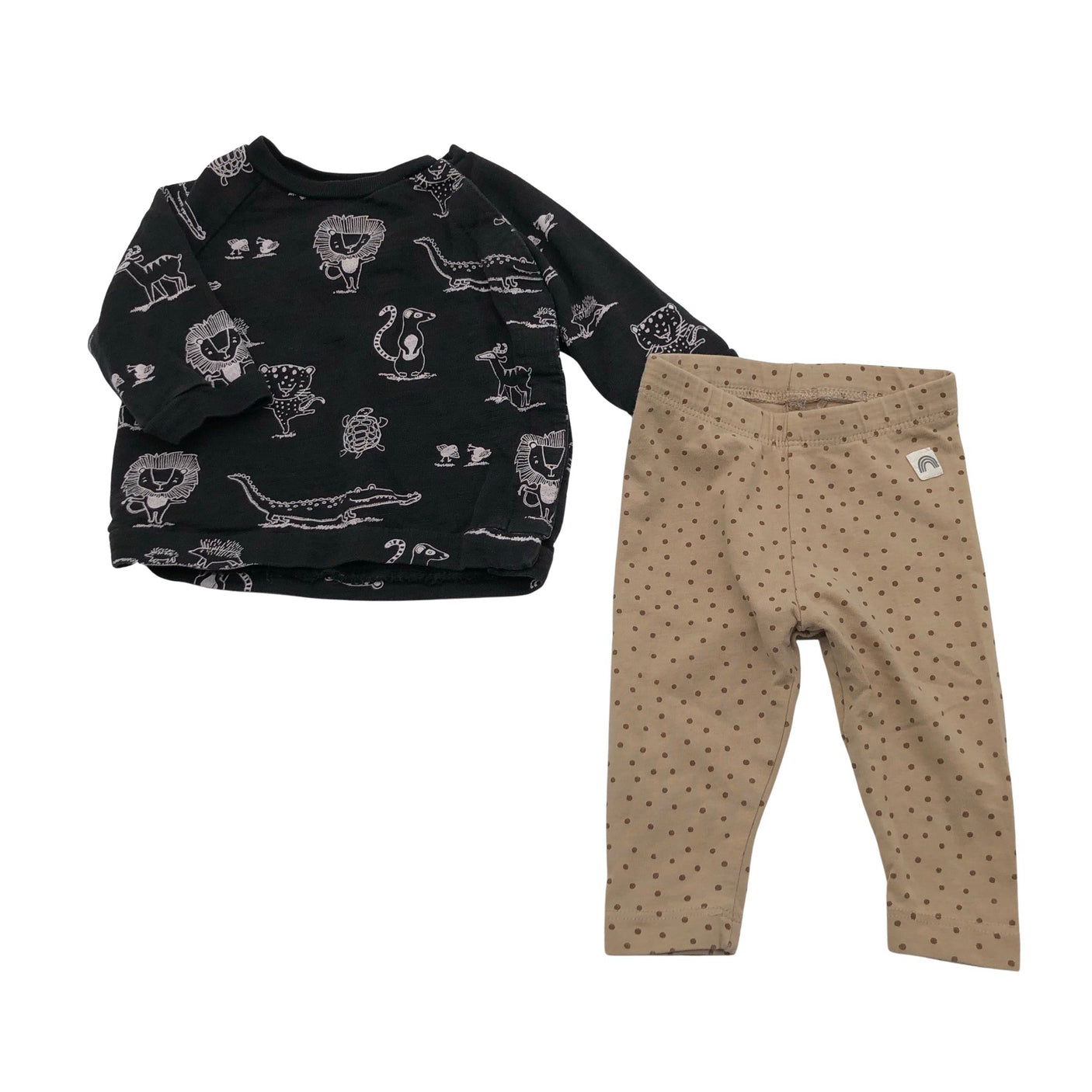 Unisex Lindex - Trikoopaita, koko 50 - 56 - Musta (1)