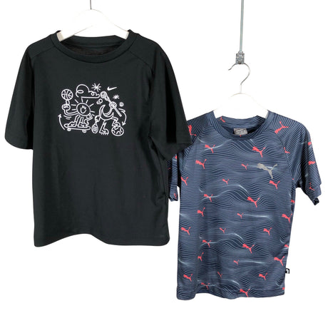 Poikien Nike - Urheilupaita, lyhyet hihat, koko 128 - 134 - Musta ()