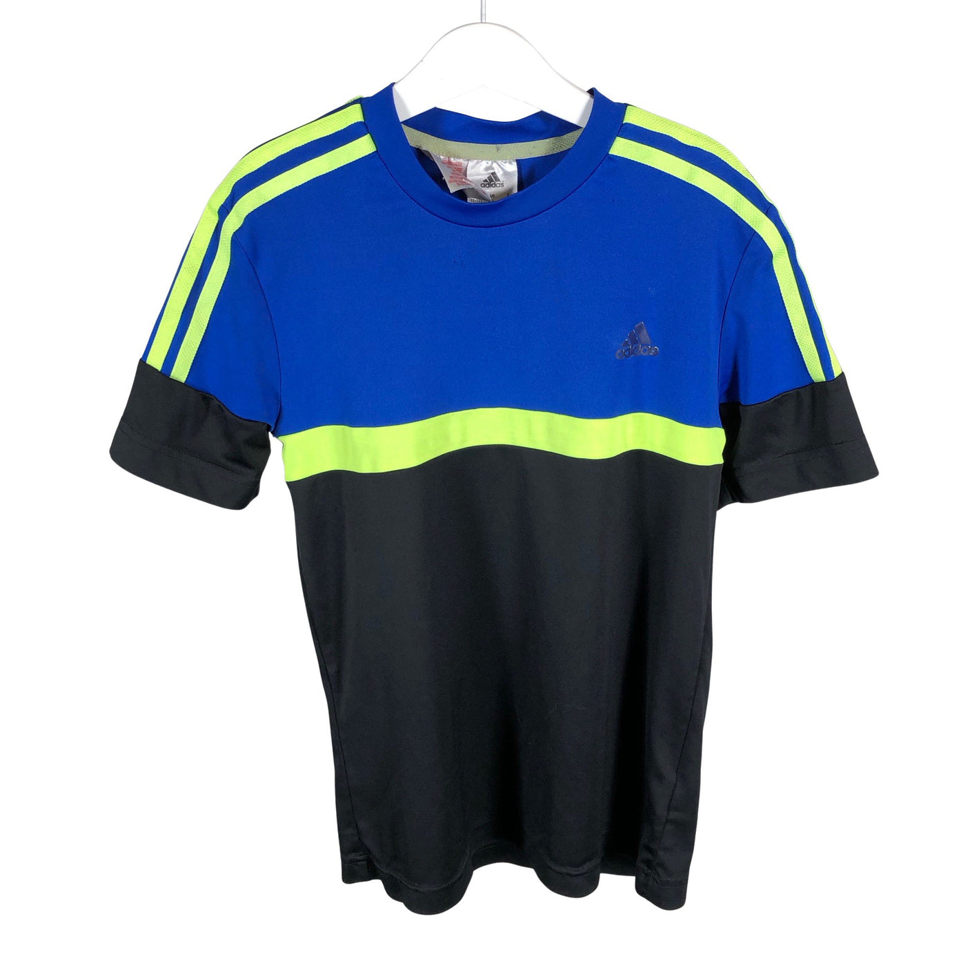 Poikien Adidas - Urheilupaita, lyhyet hihat, koko 146 - 152 - Sininen (1)