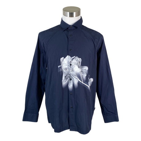 Miesten Ted Baker - Kauluspaita, koko XL - Sininen ()