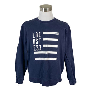 Miesten Lacoste - Collegepaita, koko XL - Sininen (1)