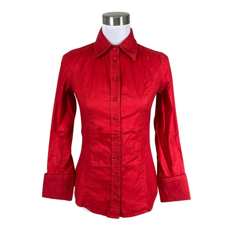 Naisten Andiata - Kauluspaita, koko 34 - Punainen ()