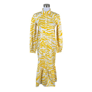 Naisten ALIGNE - Sifonkimekko, koko 34 - Beige (1)