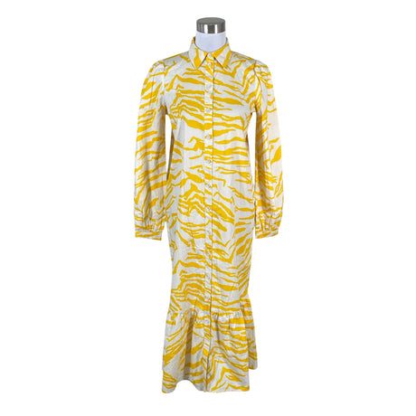 Naisten ALIGNE - Sifonkimekko, koko 34 - Beige ()