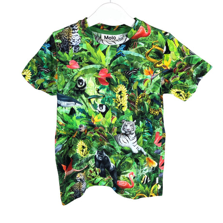 Unisex Molo Kids - T-paita, koko 122 - 128 - Vihreä ()