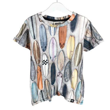 Unisex Molo Kids - T-paita, koko 122 - 128 - Harmaa ()