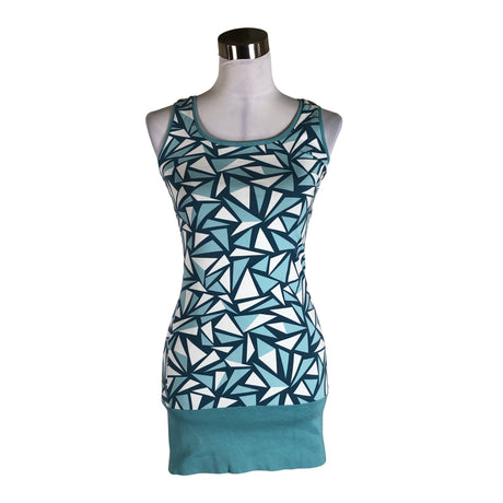 Naisten Handmade - Trikootoppi, koko 36 - Turkoosi ()