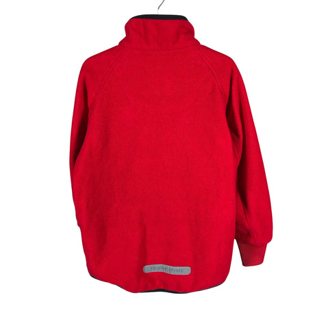 Unisex Polarn O. Pyret - Windfleecetakki, koko 128 - 134 - Punainen (2)
