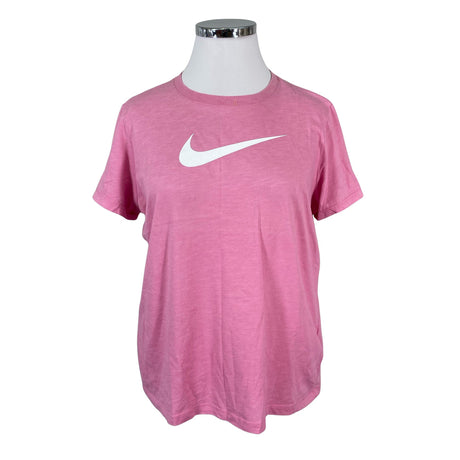 Naisten Nike - Urheilupaita, lyhyet hihat, koko 46 - Vaaleanpunainen ()