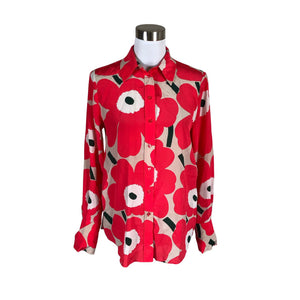 Naisten Marimekko - Pusero, koko 36 - Beige (1)