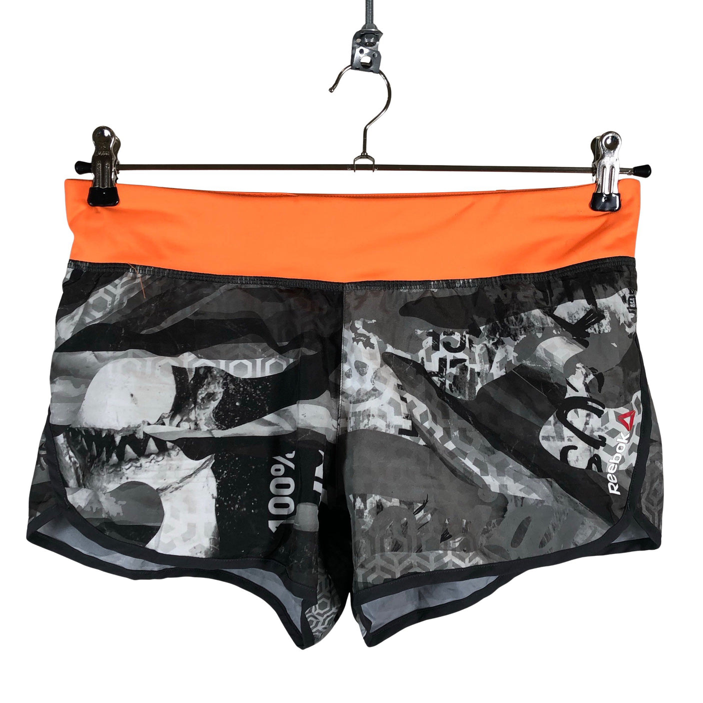 Naisten Reebok - Urheilushortsit, koko 36 - Harmaa (1)