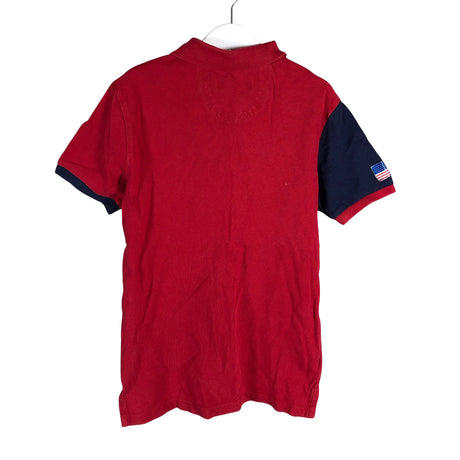 Unisex U.S. Polo Assn. - Pikeepaita, koko 122 - 128 - Punainen (2)