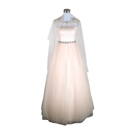 Naisten Handmade by Mecco - Iltapuku, koko 34 - Vaaleanpunainen ()