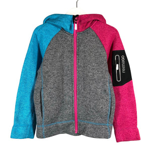 Unisex Reima - Neuletakki, koko 104 - 110 - Harmaa (1)