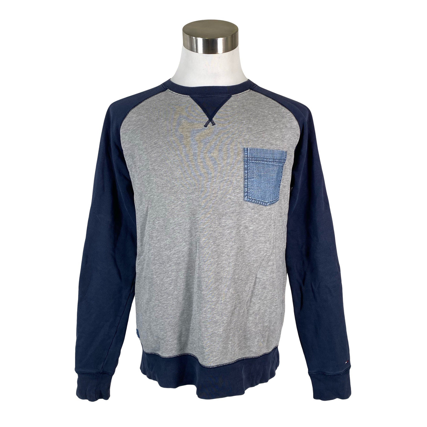 Miesten Tommy Hilfiger - Collegepaita, koko L - Harmaa (1)