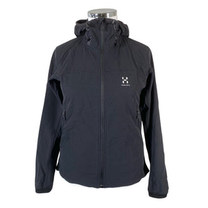 Naisten Haglöfs - Softshell-takki, koko 42 - Musta (1)