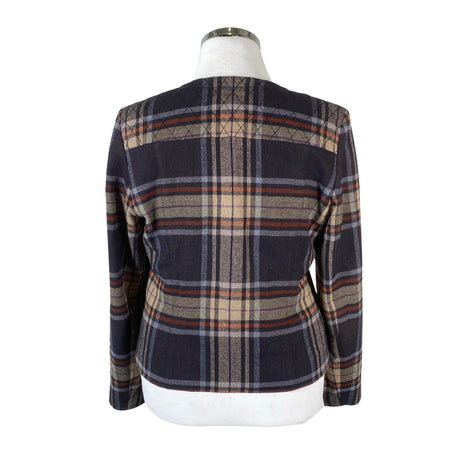 Naisten s.Oliver - Villakangastakki, koko 42 - Sininen (2)