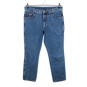 Naisten Wrangler - Farkut, koko W34 - Sininen (1)