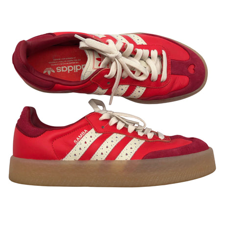 Naisten Adidas - Tennarit, koko 40 - Punainen ()