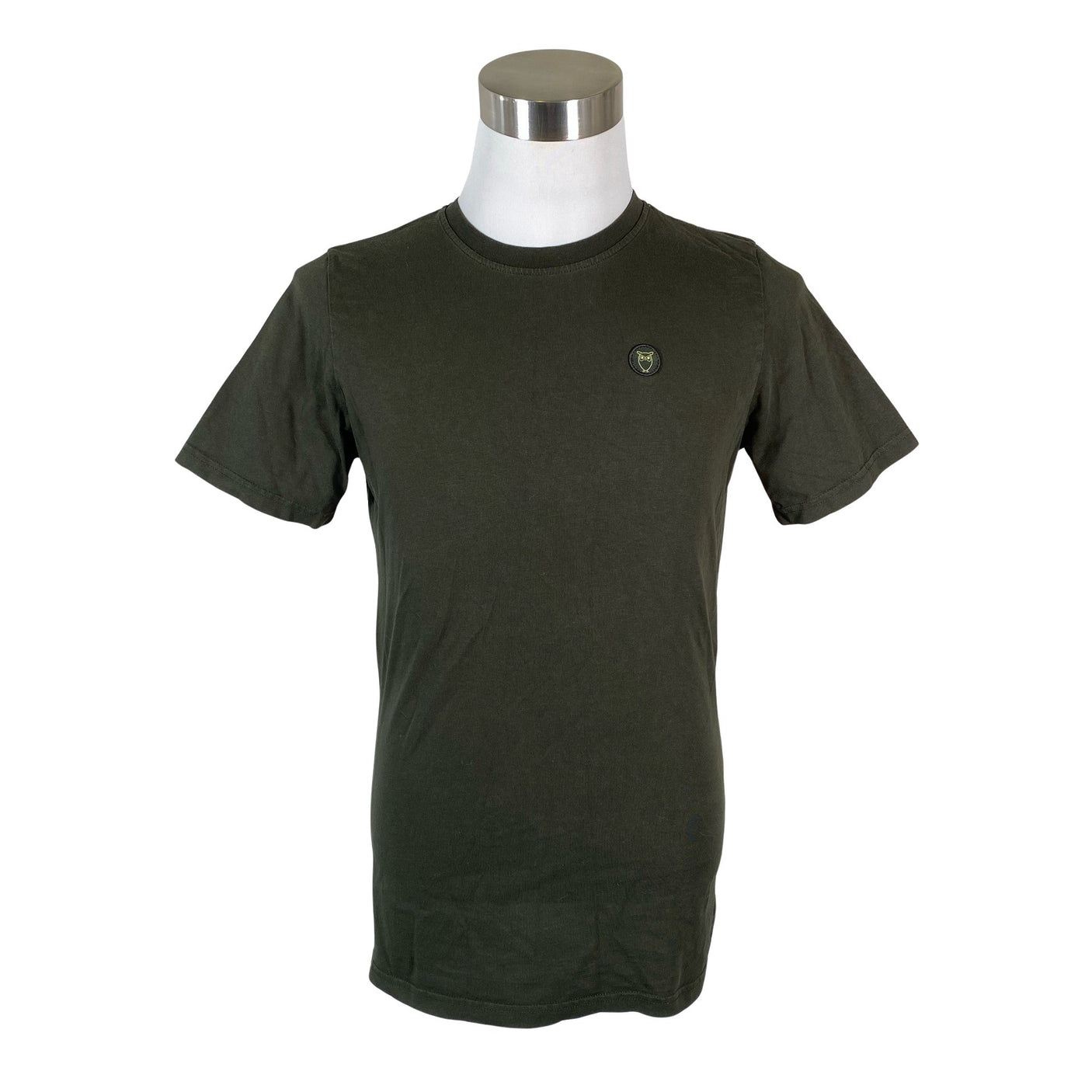 Miesten Knowledge Cotton Apparel - T-paita, koko S - Vihreä (1)
