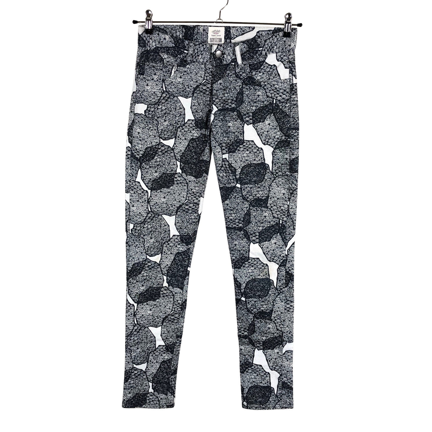 Naisten R-collection - Farkut, koko 34 - Musta (1)