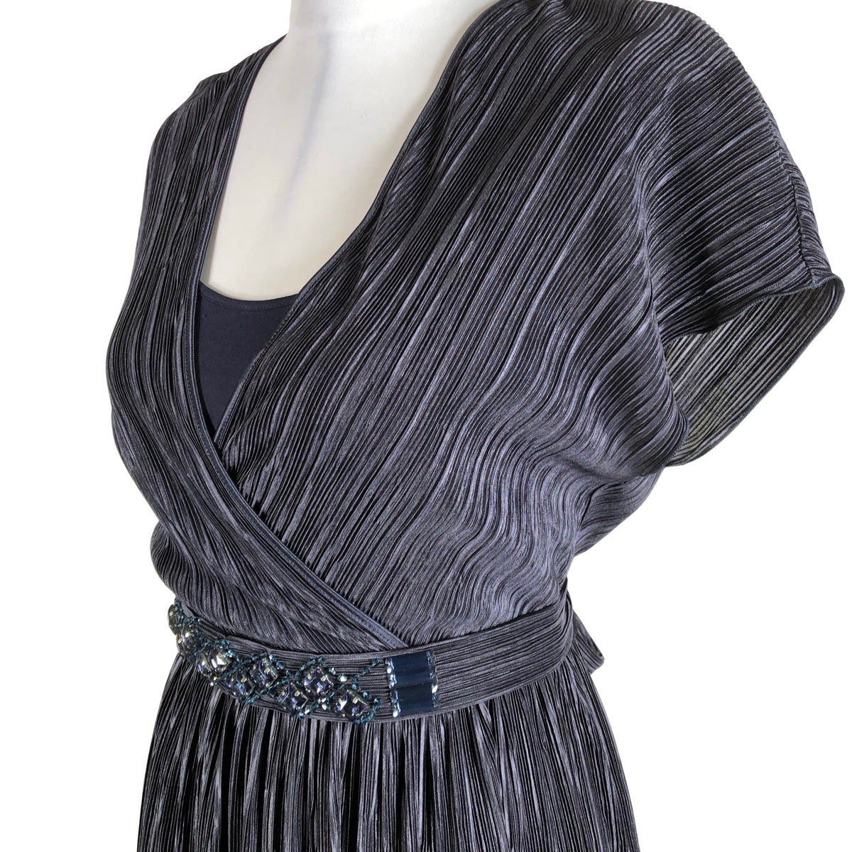 Naisten Max&Co - Sifonkimekko, koko 38 - Sininen (3)
