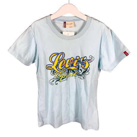 Tyttöjen Levi's - T-paita, koko 146 - 152 - Vaaleansininen ()