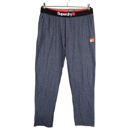 Miesten Superdry - Trikoohousut, koko XL - Sininen ()