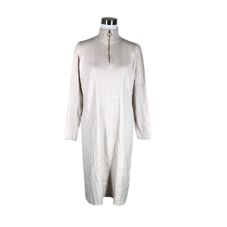 Naisten Cream - Neulemekko, koko 40 - Beige ()