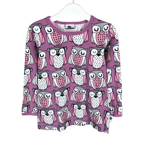 Tyttöjen PaaPii - Trikootunika, koko 110 - 116 - Violetti ()
