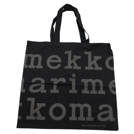 Unisex Marimekko - Ostoskassi, koko Maxi - Musta ()