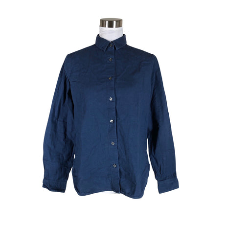 Naisten Muji - Kauluspaita, koko 38 - Sininen ()