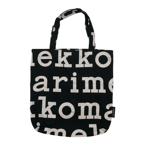 Unisex Marimekko - Ostoskassi, koko Maxi - Musta ()