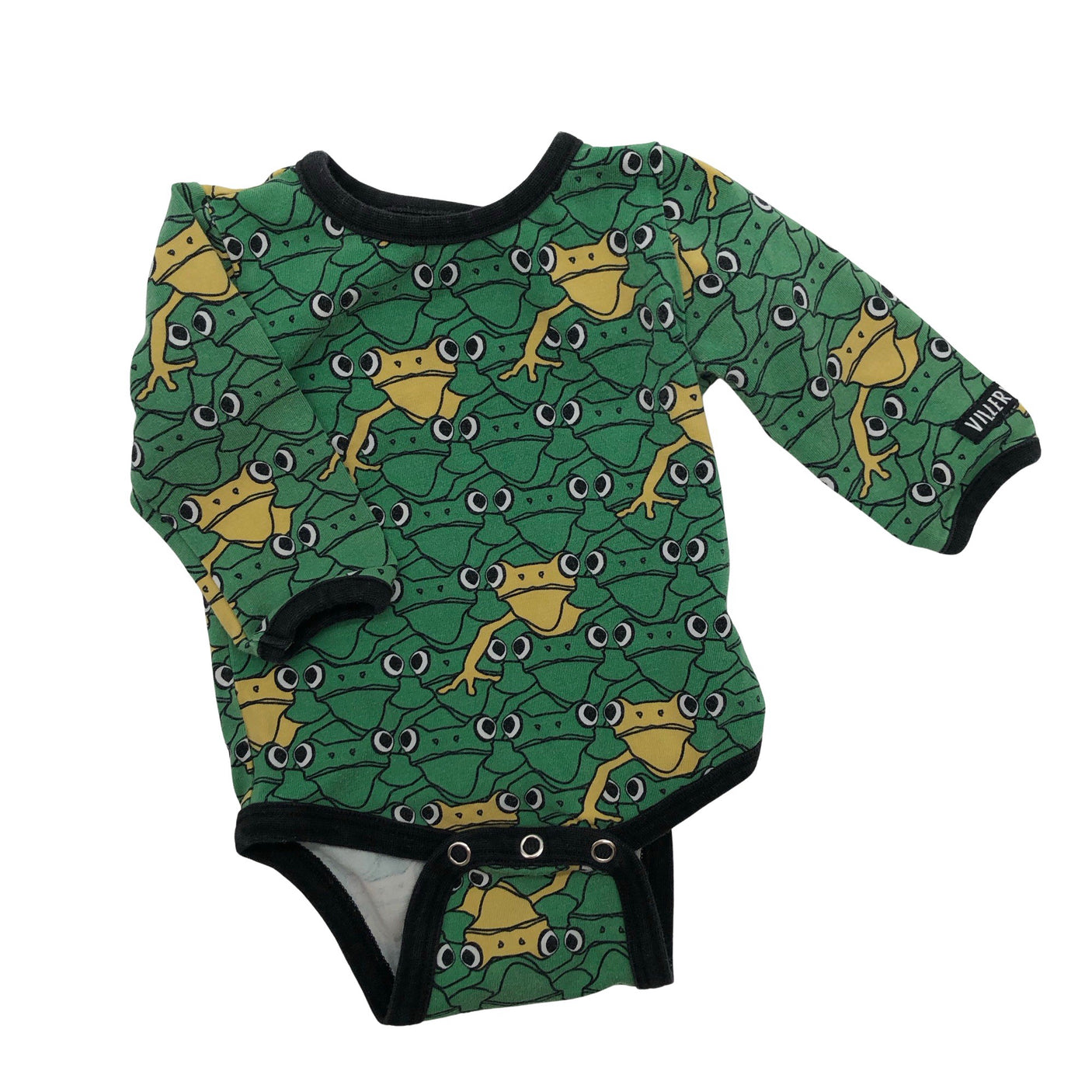 Unisex Villervalla - Body, koko 50 - 56 - Vihreä (1)