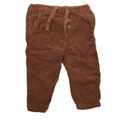 Unisex Newbie - Samettihousut, koko 62 - 68 - Ruskea ()