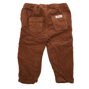 Unisex Newbie - Samettihousut, koko 62 - 68 - Ruskea (2)