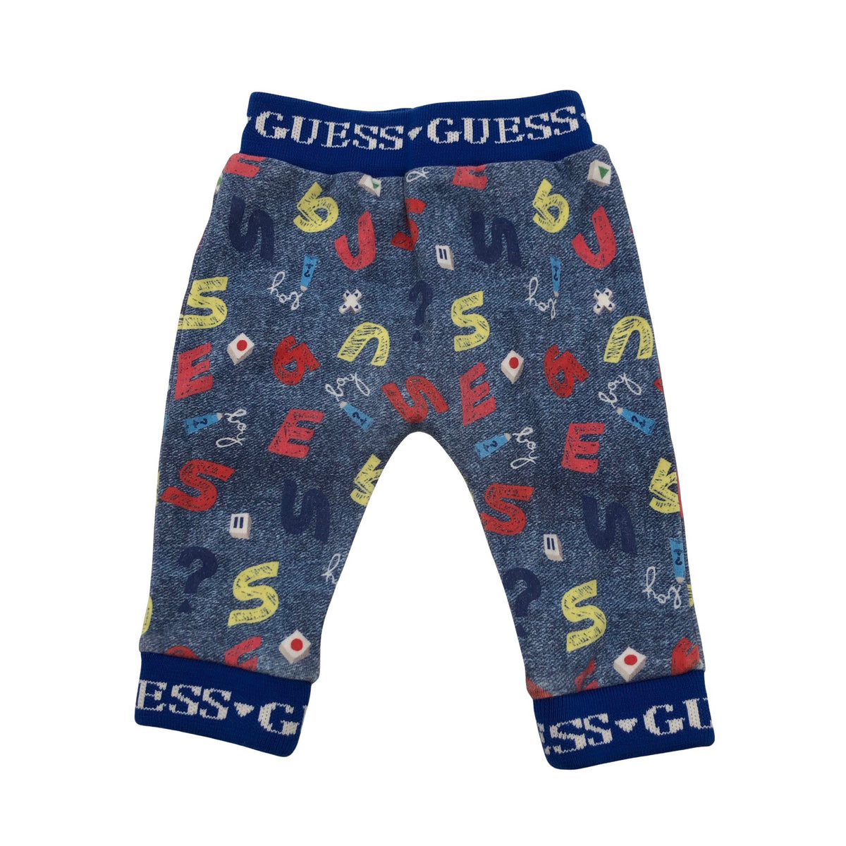 Unisex Guess - Collegehousut, koko 50 - 56 - Sininen (1)