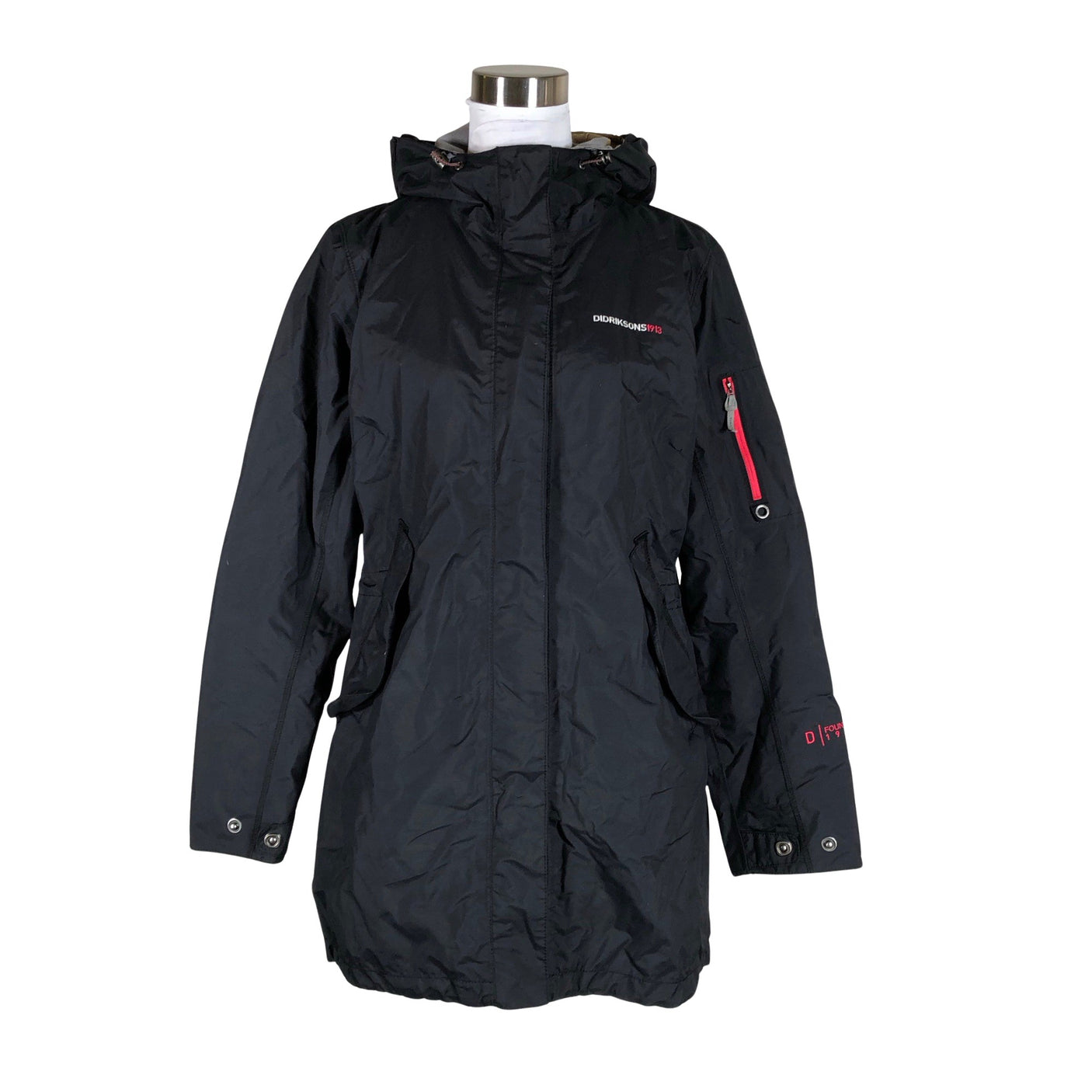 Naisten Didriksons - Ulkoilutakki, koko 40 - Musta (1)