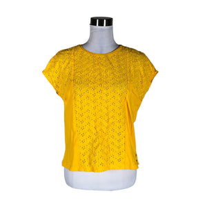 Naisten Tom Tailor - T-paita, koko 36 - Keltainen (1)