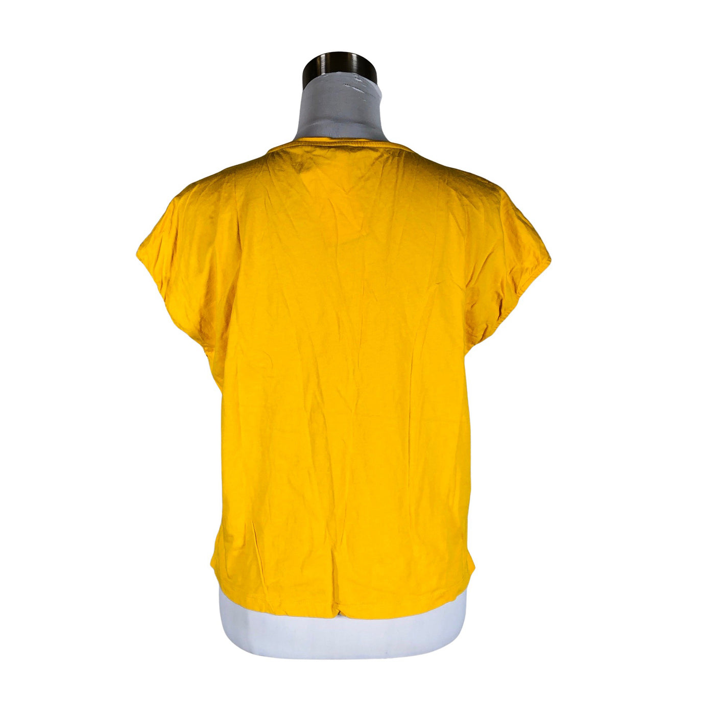 Naisten Tom Tailor - T-paita, koko 36 - Keltainen (2)