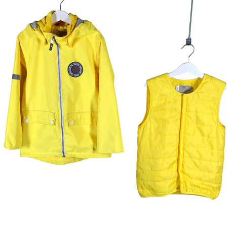 Unisex Reima - Välikausitakki, koko 116 - 122 - Keltainen ()