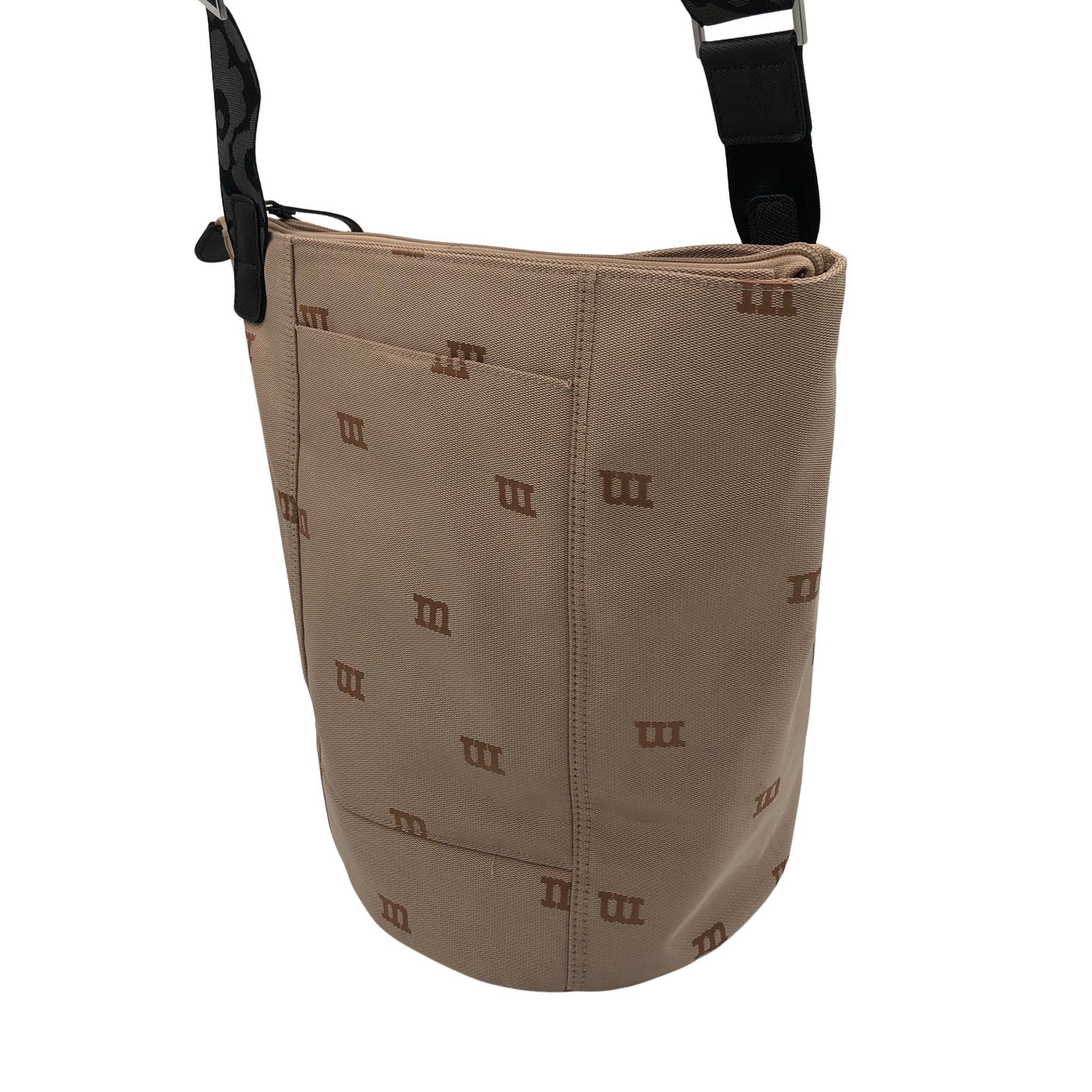 Naisten Marimekko - Olkalaukku, koko Maxi - Beige (2)