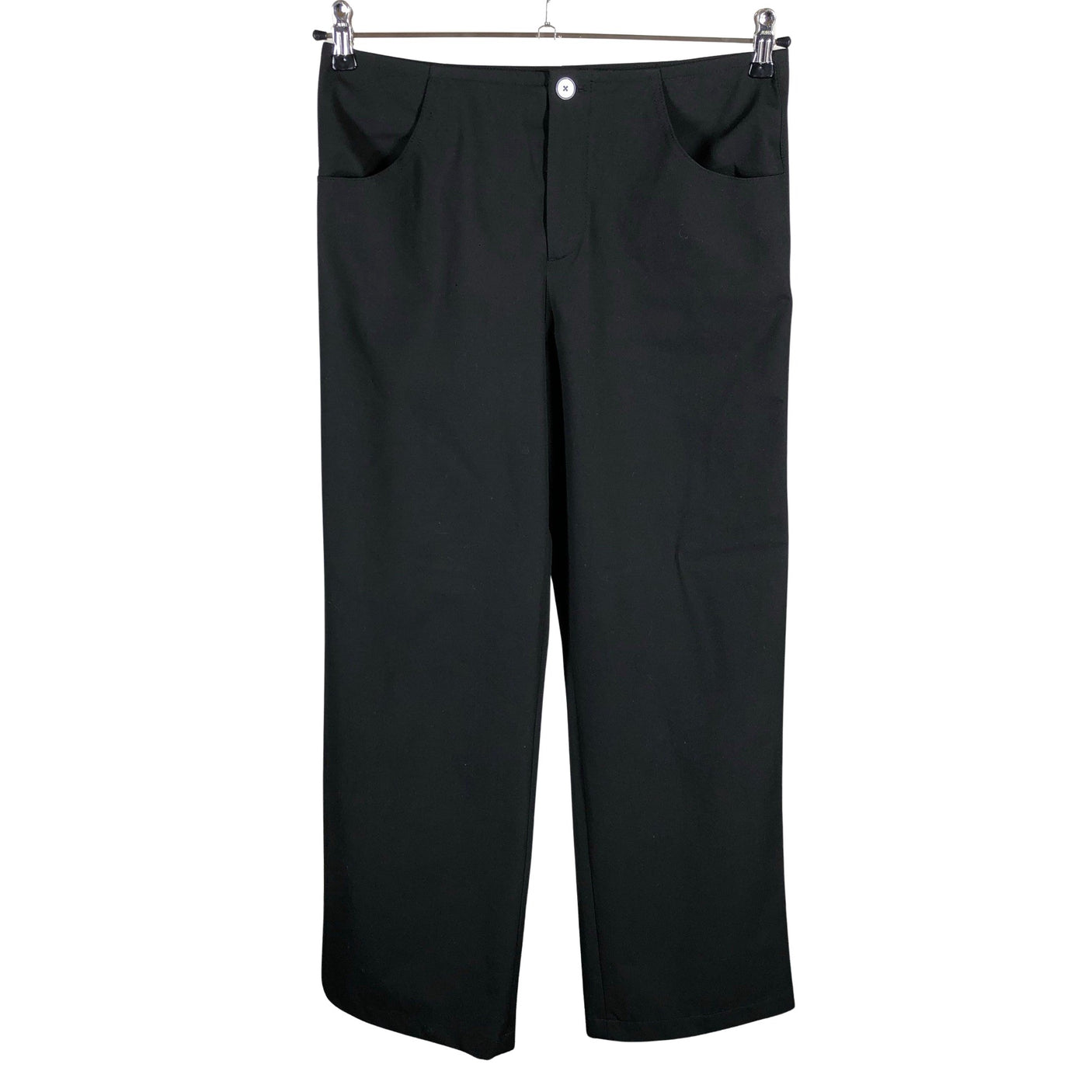 Naisten Massimo Dutti - Suorat housut, koko 38 - Musta (1)