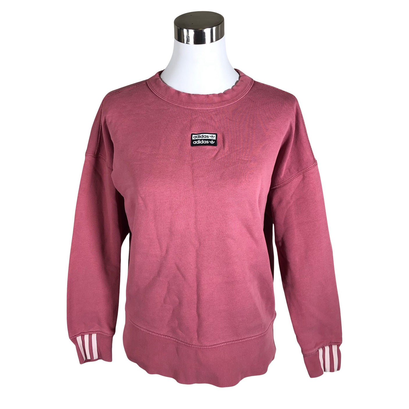 Naisten Adidas - Collegepaita, koko 34 - Pinkki (1)