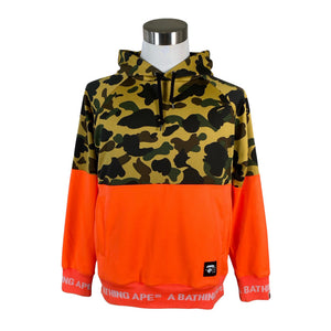 Miesten BAPE A Bathing Ape - Huppari, koko M - Oranssi (1)