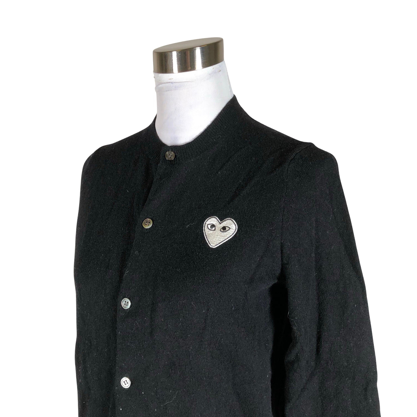 Naisten Comme des Garçons - Neuletakki, koko 40 - Musta (3)